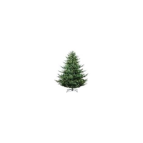 COSTWAY Albero di Natale 135/180 cm, Albero di Natale Artificiale in PVC e PE con Luci Calde (180 CM)