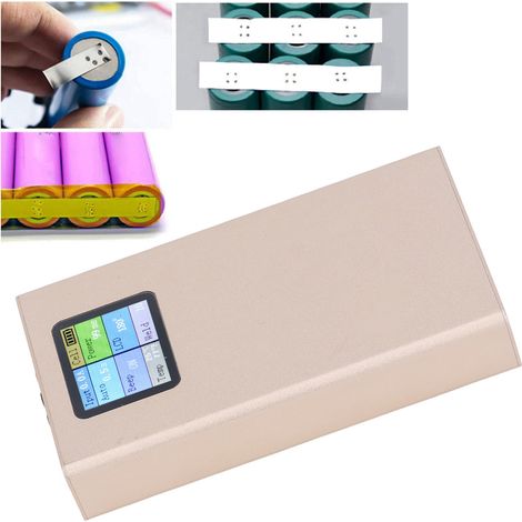 Soudeuse par points portable rechargeable mini avec écran LCD couleur de 1,8 pouce DO-01 pour le soudage de batteries DIY (norme européenne 100-240 V) (1/5)