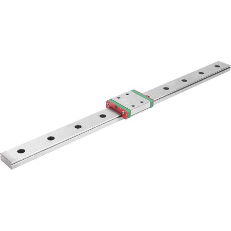Glissière linéaire miniature bloc élargi coulisseau rail coulissant industrie automatisée MGW9C‑300‑1R (1/5)