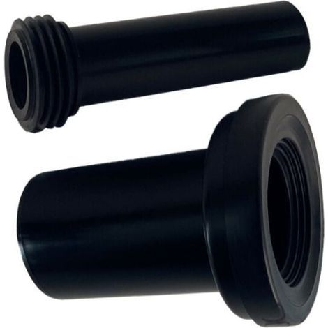 Tuyau Évacuation Eaux Usées WC Raccord Intégré Toilettes Indépendantes Fixation Vis Longueur Totale 180 mm (1/4)