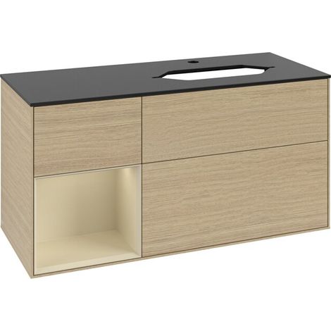 Villeroy & Boch F272HJPC Meuble sous lavabo Finion F27 (1/2)
