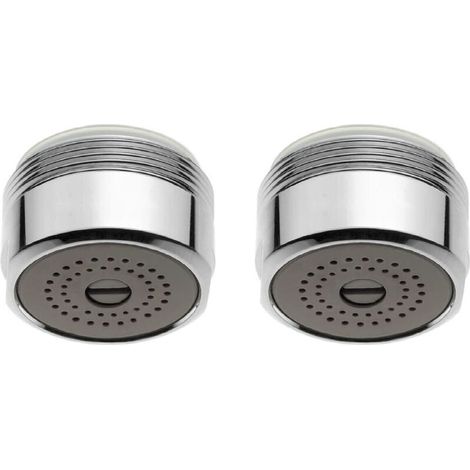 24mm water saving tap for basins and sinks, reduces water consumption by 30 to 80% (M24 external thread). (1/5)
