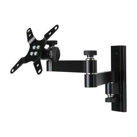 SpeaKa Professional SP-6444400 1 parte Supporto a muro per monitor 33,0 cm (13) - 76,2 cm (30) Nero Inclinabile, Gire (1/4)
