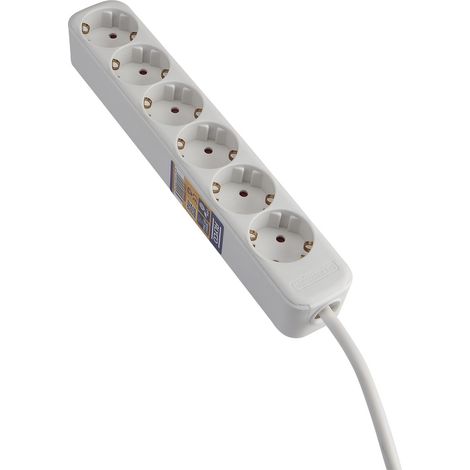 BASE MÚLTIPLE 3 ENCHUFES CON CABLE 3X1,5 1,4 METROS ALYCO