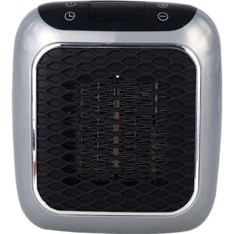 800W Ceramic Fan Heater – Mini Portable Heater with Thermostat and Timer – Energy Saving – For Office and Bedroom (1/5)