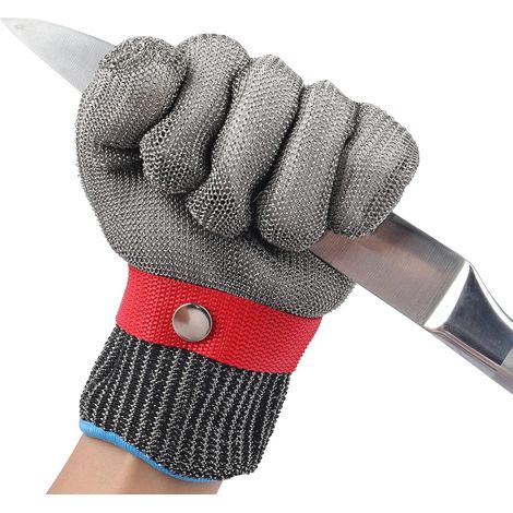 Filiyano-Gant résistant aux coupures, gant de jardin, maille en acier inoxydable (1/5)