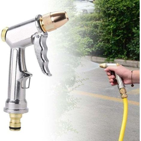 Gardena OUYLAF Gießpistole, Multifunktions-Gießpistole – Professioneller Hochdruck-Gartensprüher, Gartenschlauchanschluss, für Autowäsche und Gartenbewässerung (1/4)