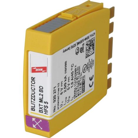 module de protection contre les surtensions Dehn bxt ml2 bd hfs 5 installation facile