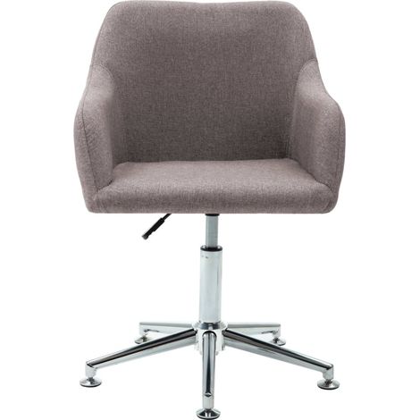 Maison Exclusive - Bürostuhl Drehbar Taupe Stoff