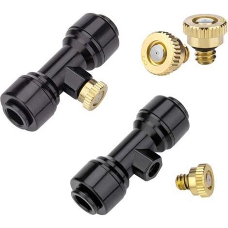 Sprühnebel-Bewässerungsset für den Außenbereich – Für Garten und Terrasse – 10 Sets, 8 mm