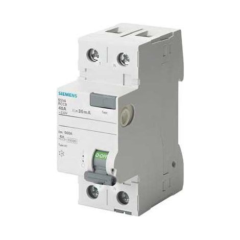 Interruttore Differenziale Puro 63A 0,3 Tipo AC