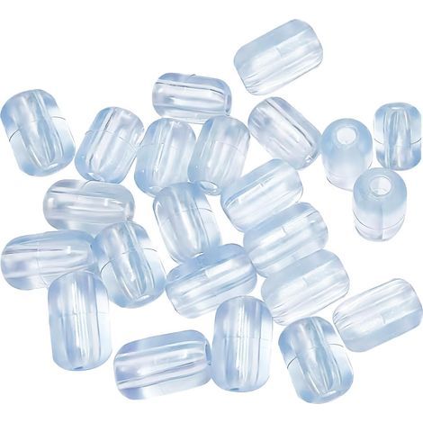 20 Pezzi Piedini di Supporto per Lavello da Cucina, Piedini Protettivi in Plastica per Lavello, 4,5 mm DI x 13 mm DE Accessori di Protezione per Supporto da Cucina (1/5)