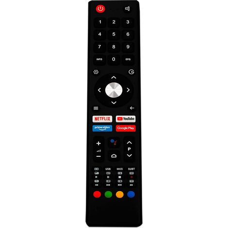 Replacement voice remote control for CHIQ Saba Changhong UHD TVs KALED40RF9320STA KALED58XU9230STA KALED50XU9220STD KAQLED55XQ9610STA KALED24RH9310STA KAQLED85XQ9610STA SA24S46A9 (1/5)