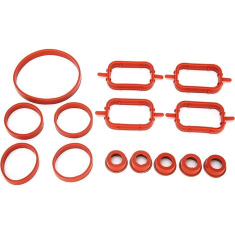 Kit de collecteur d'admission 14 pièces/ensemble adapté au moteur Diesel 6 cylindres M57 M47 E87 E46 E90 E91 E92 E93 E39 E60 (1/5)
