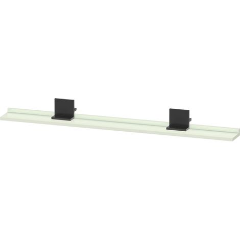 Duravit Sivida Ablage, Halterung Diamantschwarz Matt,