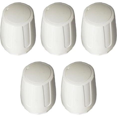 Tapa de válvula de radiador universal 5X, accesorios ajustables, instalación conveniente, piezas de repuesto, tapa de válvula de repuesto para, larga