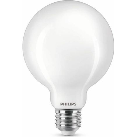 Philips ampoule LED Equivalent 60W E27 Blanc chaud non dimmable, verre (1/4)