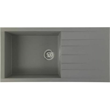 Fregadero stradour Unique 100 cm x 50 cm gris cemento