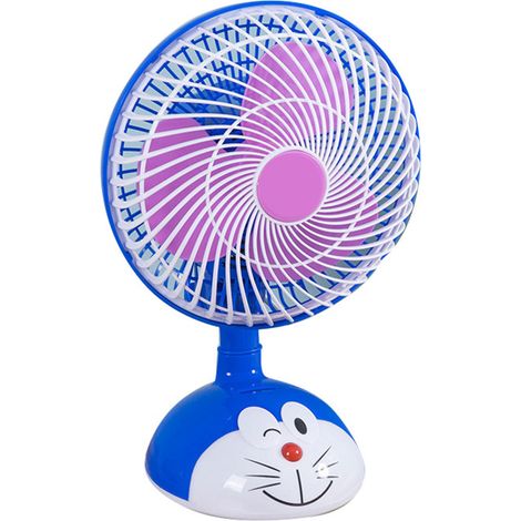 Ventilateur de Bureau Mini avec Rotation Automatique - Silencieux et Portable pour Chambre ou Bureau (1/5)