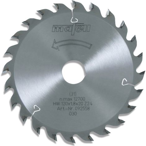 Mafell HM-Blatt 120 x 20 Z 24 WZ für KSS 300/ KSP 40 Nr. 092558