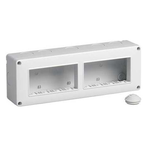 14837 Contenitore Ip40 8M 4X2 Orizzontale Plana