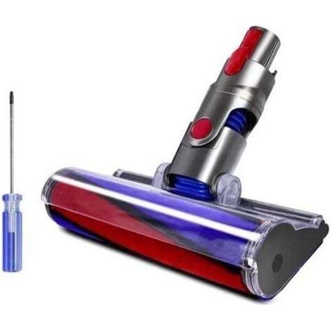 Forehill – Tête d'aspiration en velours doux compatible Dyson V7 V8 V10 V11 – Remplacement facile – Pour sols durs et moquettes (1/4)
