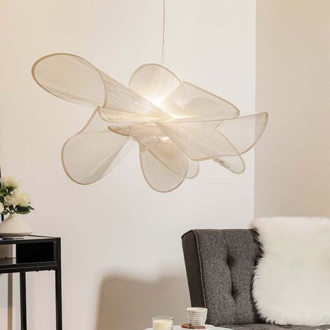 [NEUWERTIG] B-Ware Slamp La Belle Étoile Pendelleuchte weiß 90 cm Lampe Leuchte Pendelleuchte IP20 (1/2)
