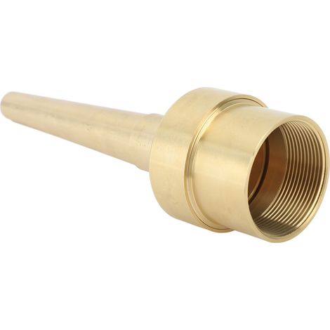 Gerade Springbrunnendüse aus robustem Messing, universelle Direktstrahldüse für Springbrunnen und Rasenbrunnen, G2,5 Zoll (1/5)