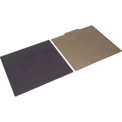 Plateau magnétique double face en acier à ressort pour imprimante 3D Voron, 255 x 255 mm, revêtement en poudre PEI. (1/5)
