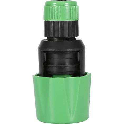 Raccord de robinet pour tuyau d'arrosage, adaptateur compatible avec les tuyaux d'arrosage, connexion facile dans le jardin (type EU Quick Joint) (1/5)