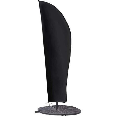 Parasol Cover, Garden Umbrella Cover, UV/Windproof/Waterproof Oxford Fabric Protective Cover, Breathable Beach Parasol Cover for Outdoor, 205cm (25 x 57 x 48cm)
