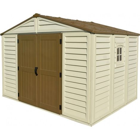 Casetta in PVC WoodBridge Plus 10,5'x8' Duramax Premier, 325 x 247 x 233 cm