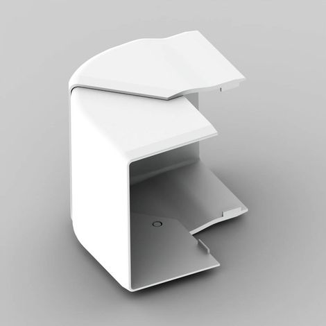 Angolo esterno sinistro 60x40mm 90 gradi bianco crema 8656 (1/2)