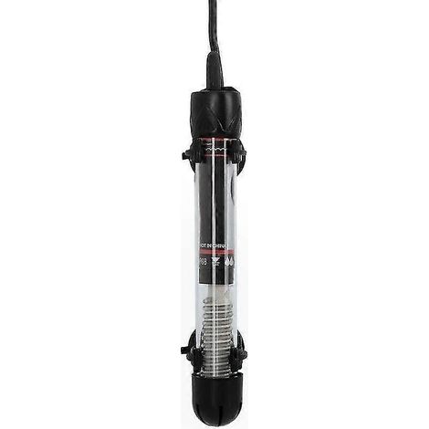 Chauffage d'aquarium 100W prise UE, température réglable pour aquariums à bettas, bassins à tortues, eau douce et eau salée, réchauffeur submersible précis. (1/5)