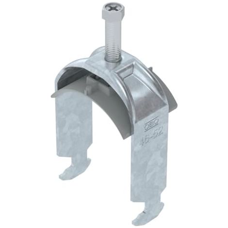 Abrazadera obo bs-h1-k-52 ft galvanizado en caliente 46-52mm