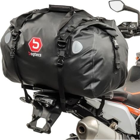 Wasserdichte Motorrad-Hecktasche Bagtecs XF60 60 L - PVC-Plane, thermisch verschweißte Nähte