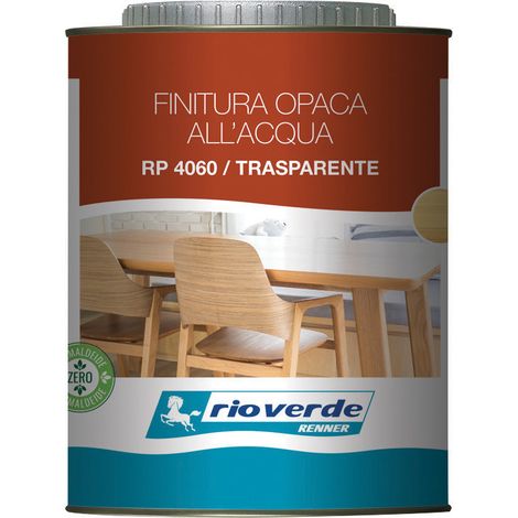 Renner Rio verde - Finitura opaca RP4060 trasparente da 0,75 lt (1/3)