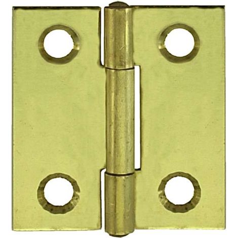CONNEX - CERNIERE STRETTE IN OTTONE - 2PZ. - 22 X 30 MM.