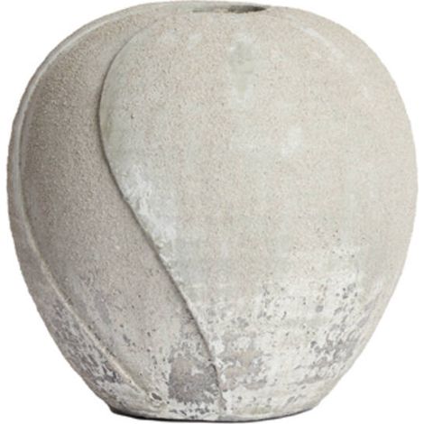 Keramik Vase Textur Grau Ø29x29 Light & Living