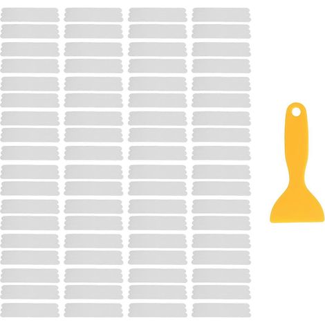 72 bandes antidérapantes transparentes pour escaliers, pour intérieur et extérieur. (1/5)