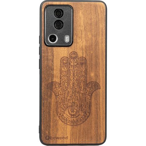 Bewood Xiaomi 13 Lite HAMSA IMBUIA Funda de Madera (1/5)