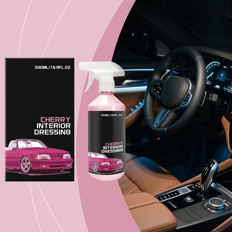 Autopflegeprodukt mit Kirschduft – tägliche Reinigung und Oberflächenpflege für Fahrzeuginnenräume, Sitze und Mittelkonsole – 500 ml -- BIEMMEDUE (1/5)