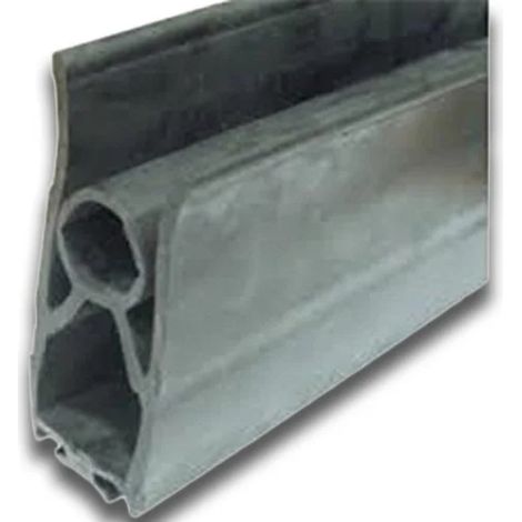 Barre palpeuse en caoutchouc double profil – Longueur 2000 mm – Lèvres d'étanchéité pour espaces confinés – Compatible avec BFT (1/3)
