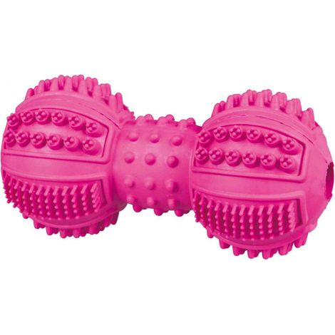 TRIXIE DENTA FUN HALTÈRE DE CAOUTCHOUC NATUREL, 9 CM, LOT DE 4 4011905333434