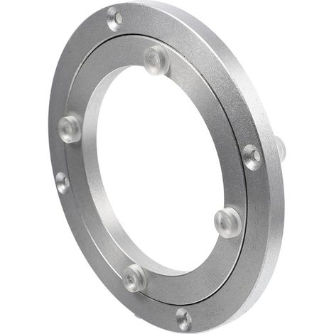 Plateau tournant en alliage d'aluminium pour une rotation fluide à 360 (1/5)