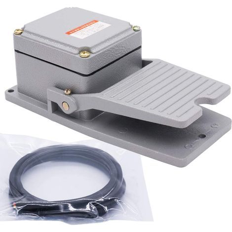 SPDT-Metall-Momentan-Fußschalter NO NC AC 380V 15A Sofort-Fußschalter LT-3 (1/5)