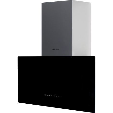 Campana Decorativa de Pared Inclinada CATA GRECO 80 BK CATA&ROCA (1/3)