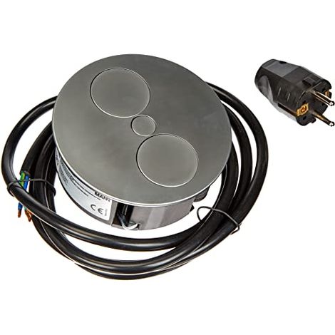 Bachmann TWIST Interno 2presa(e) AC 2m Cromo prolunghe e multiple (1/4)