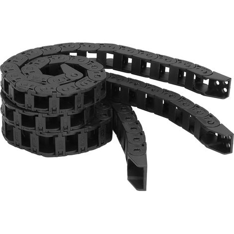 Lot de 3 chemins de câbles articulés en nylon type pont ouvert 3 trous pour imprimante 3D VORON 2.4 (1/5)