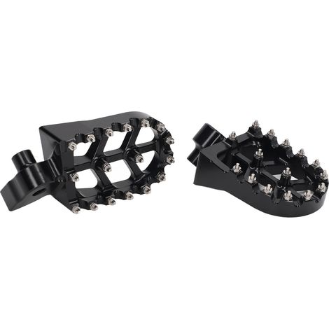 Repose-pieds larges pour moto, pédales antidérapantes en alliage d'aluminium CNC pour Z50R, XR50R, XR70R, XR80R, XR100R, CRF80F et CRF100F (1/5)